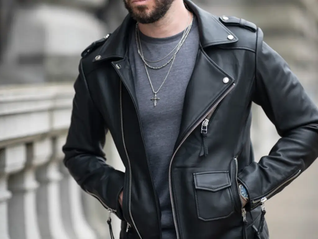Classic Leather Jacket Styling for Sharp Looks